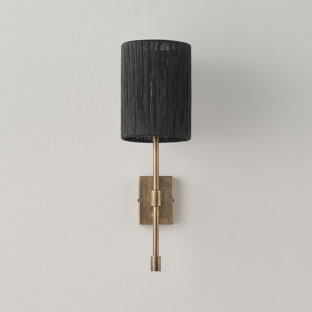 Eirikuvyo Modern Minimalist Metal Fabric Wall Lamp