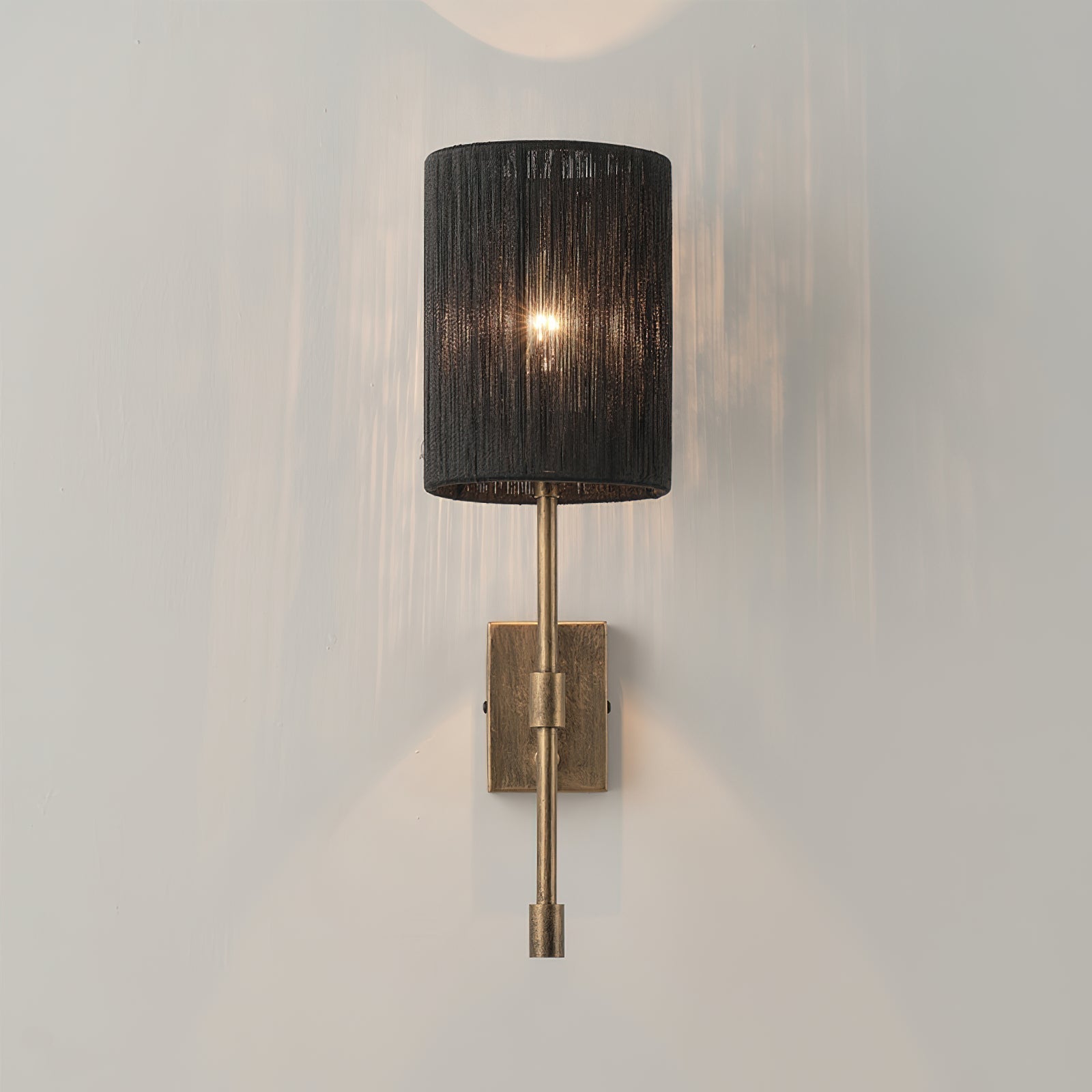 Eirikuvyo Modern Minimalist Metal Fabric Wall Lamp