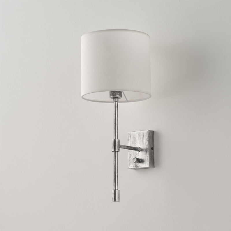 Eirikuvyo Modern Minimalist Metal Fabric Wall Lamp