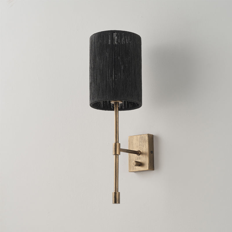 Eirikuvyo Modern Minimalist Metal Fabric Wall Lamp