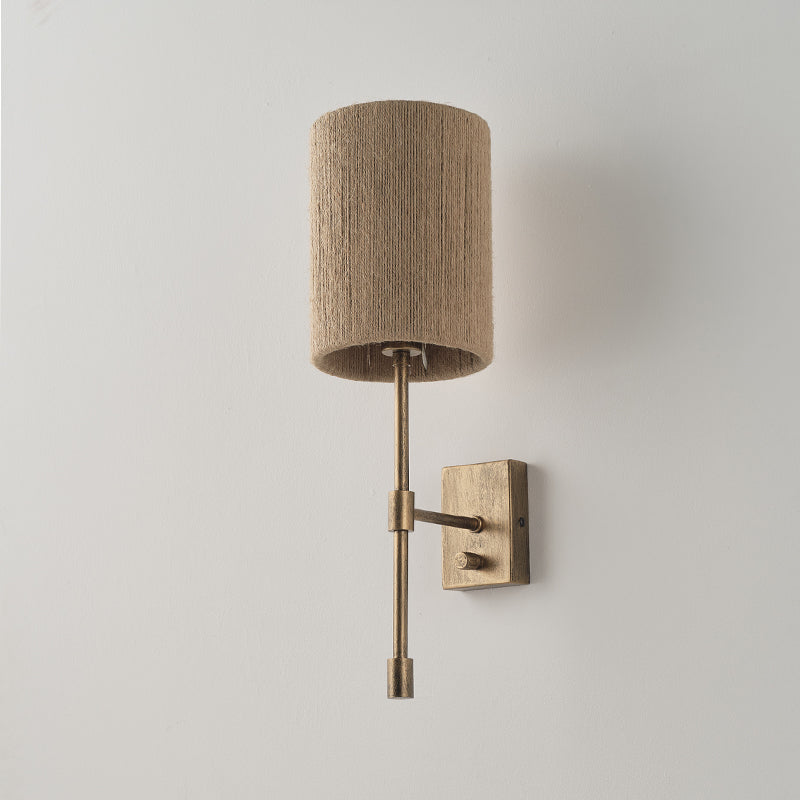 Eirikuvyo Modern Minimalist Metal Fabric Wall Lamp