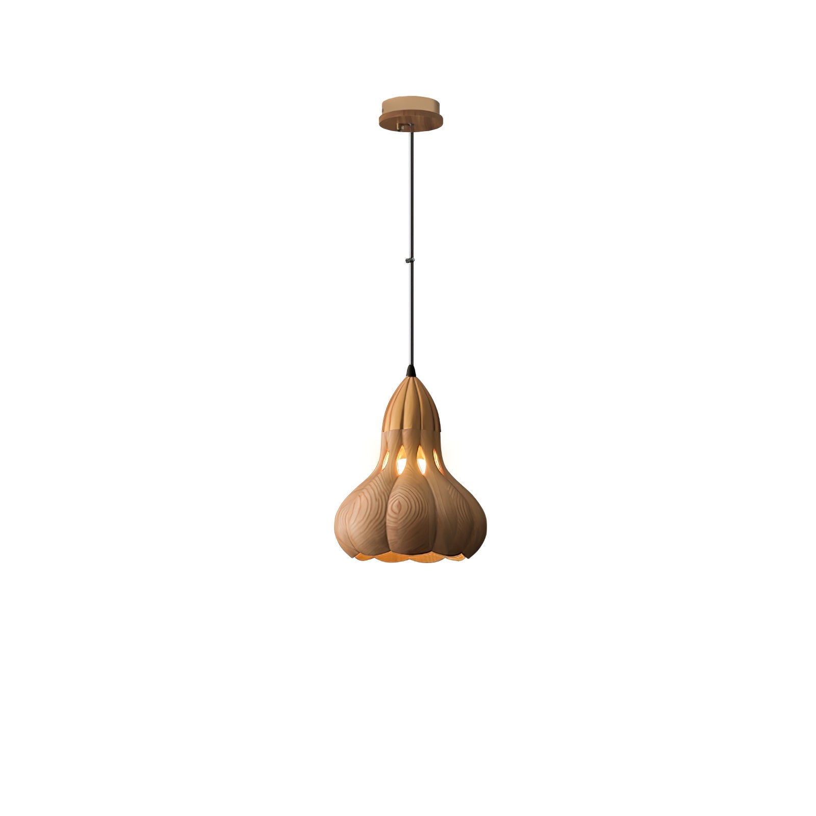 Arraeion Individual Creativity Wood Pendant Lamp-Neutral Decor