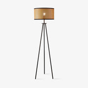 Trio Vintage Bamboo Floor Lamp-Neutral Decor