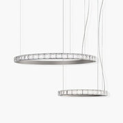 Avzorion Modern Minimalist Ring Glass Chandelier-Neutral Decor