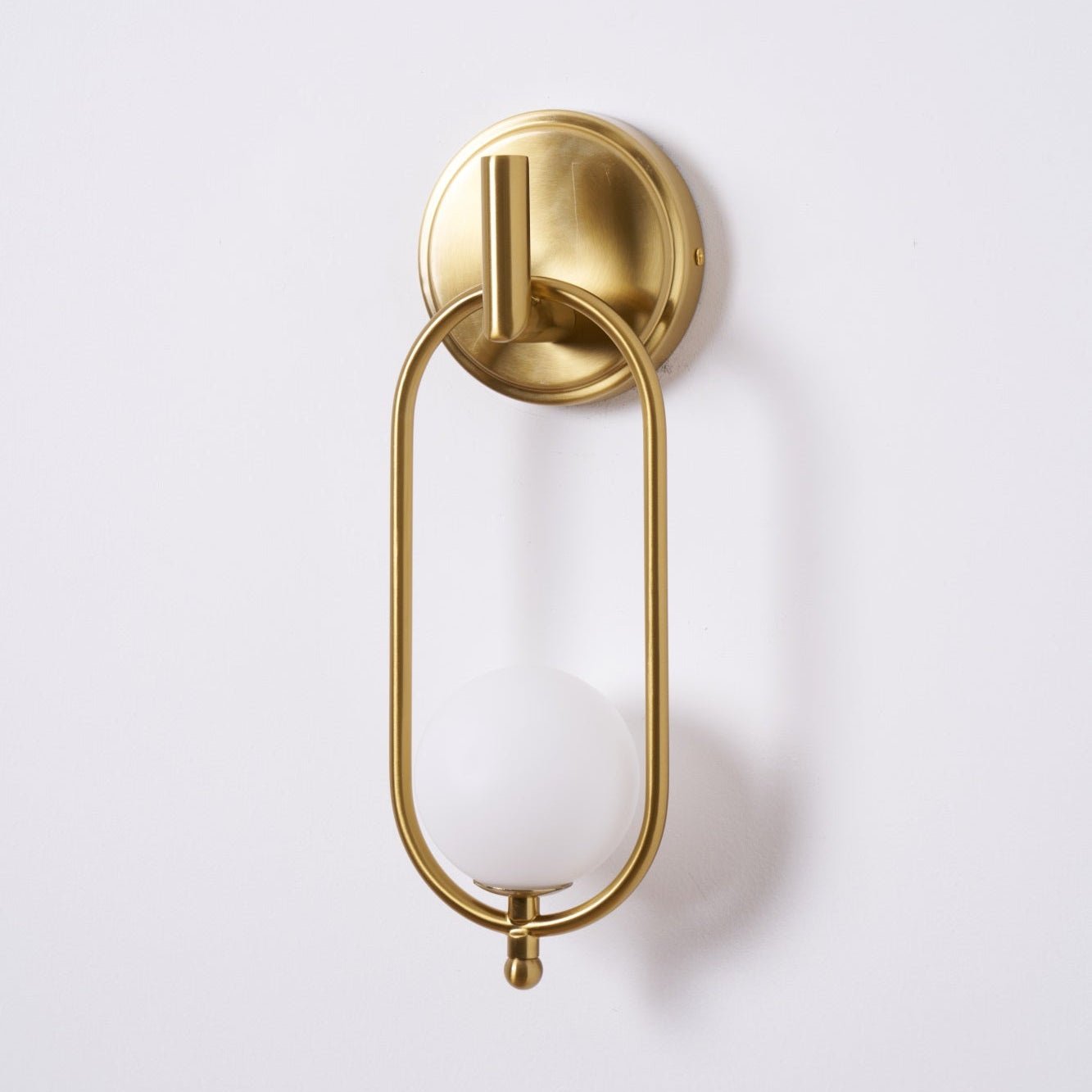 Cumirisra Modern Minimalist Brass Glass Wall Light-Neutral Decor