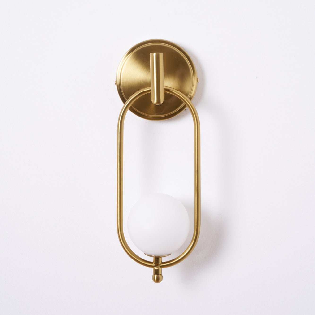 Cumirisra Modern Minimalist Brass Glass Wall Light-Neutral Decor