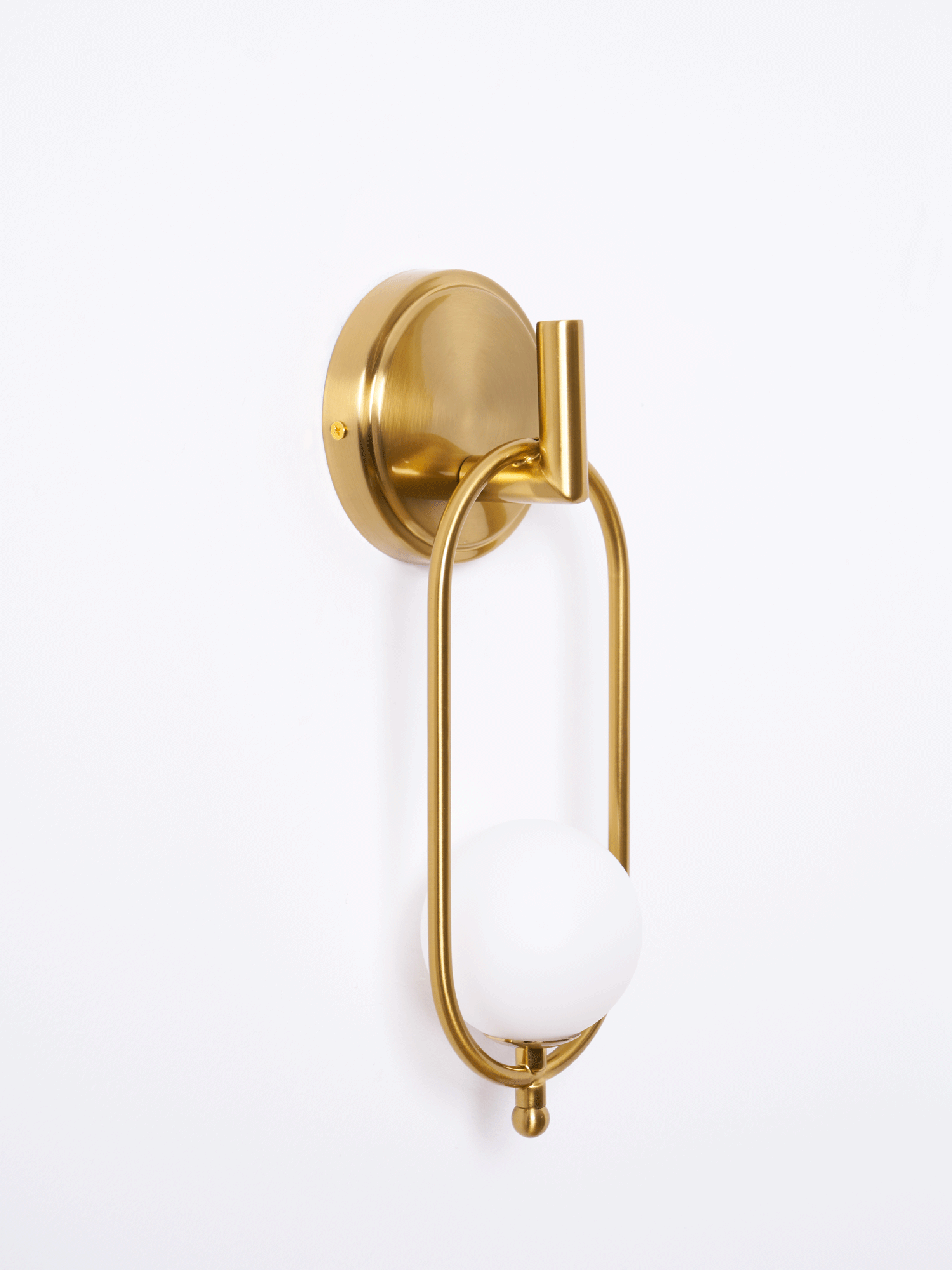 Cumirisra Modern Minimalist Brass Glass Wall Light-Neutral Decor