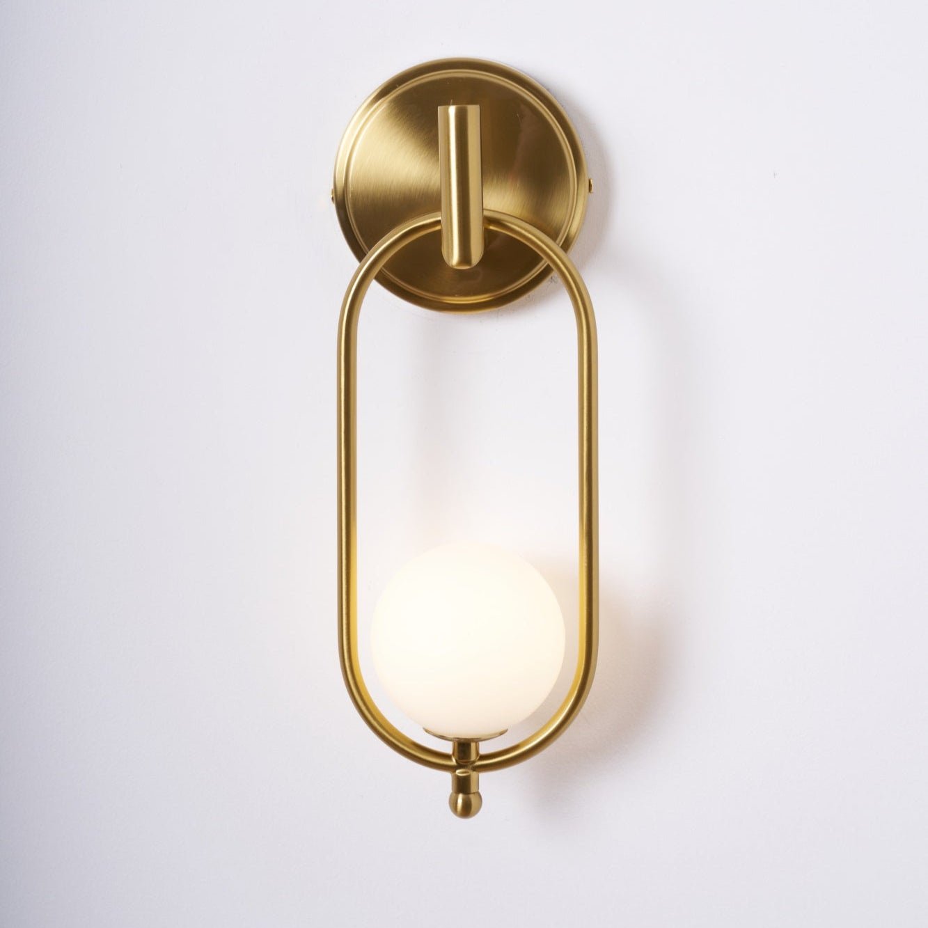 Cumirisra Modern Minimalist Brass Glass Wall Light-Neutral Decor