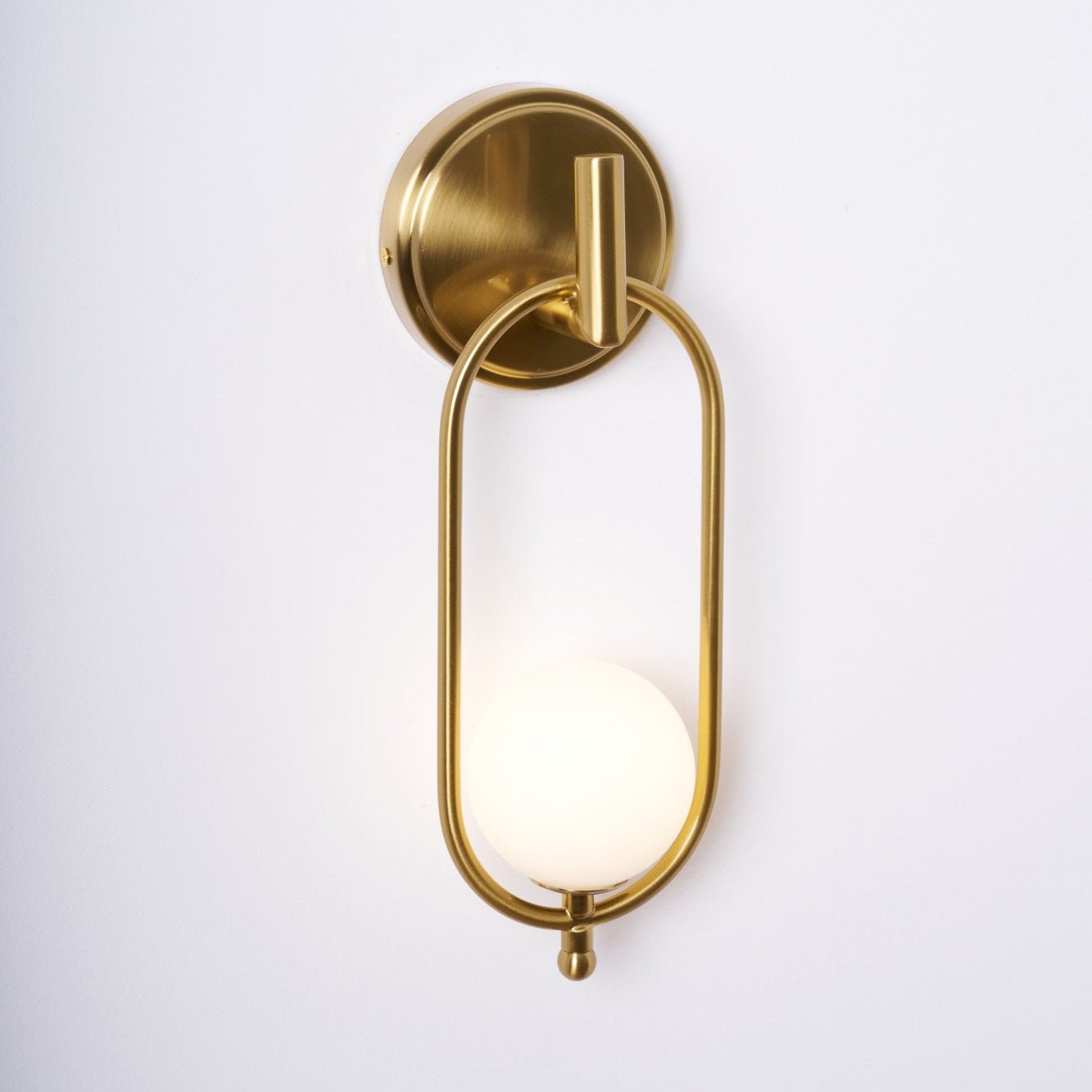 Cumirisra Modern Minimalist Brass Glass Wall Light-Neutral Decor