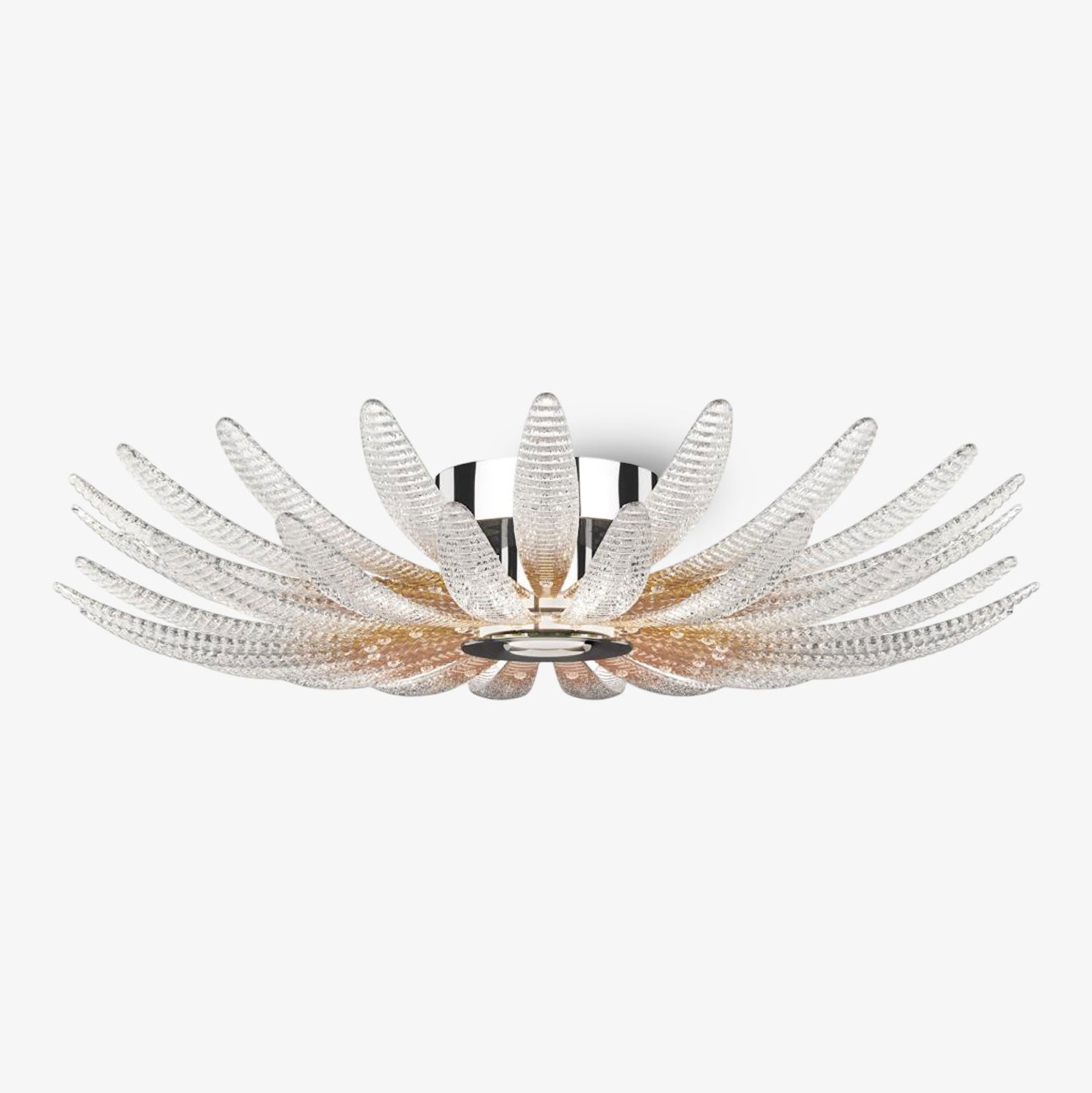 Aurelia Glass Petal Ceiling Light-Neutral Decor