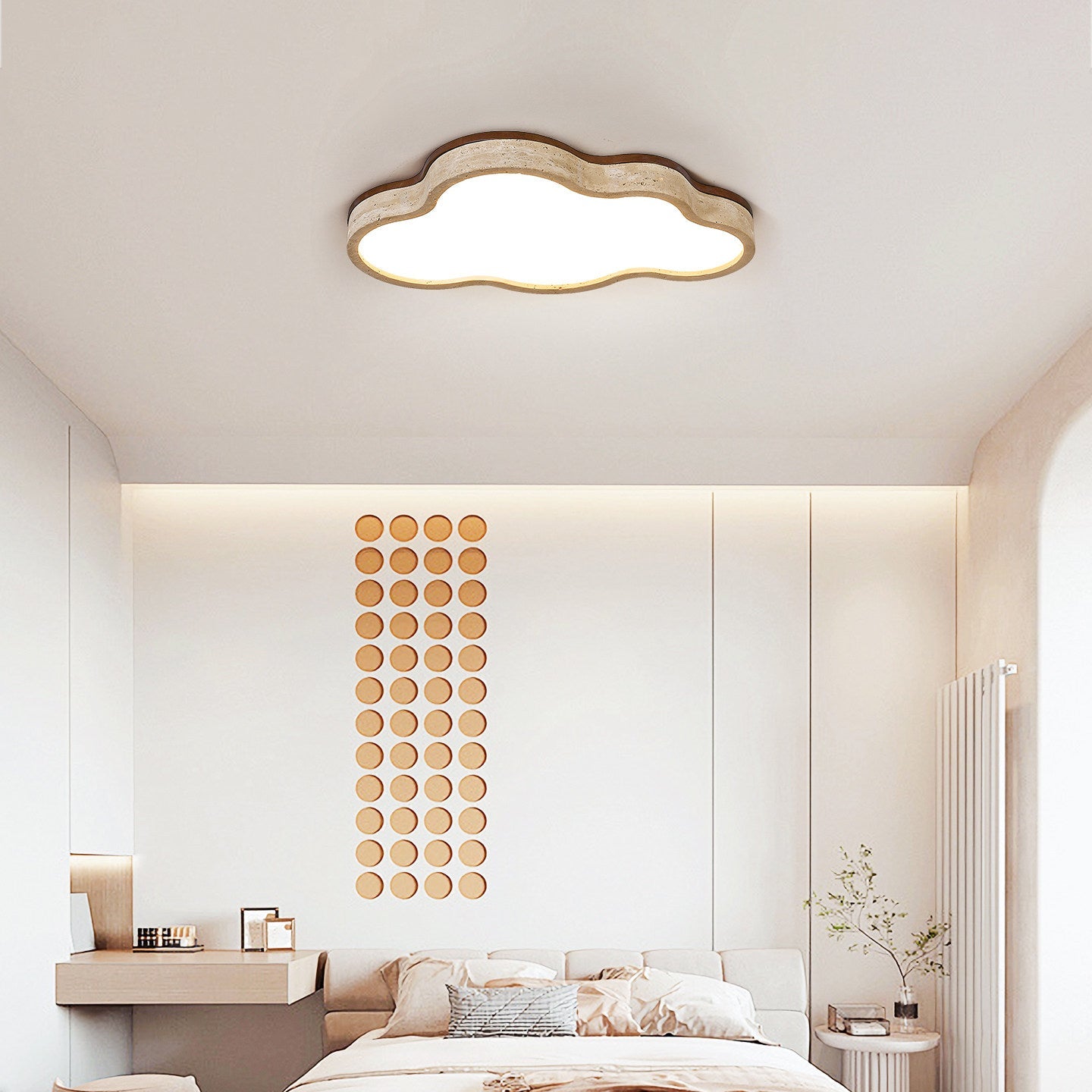 Aurelia Cloud Ceiling Light-Neutral Decor
