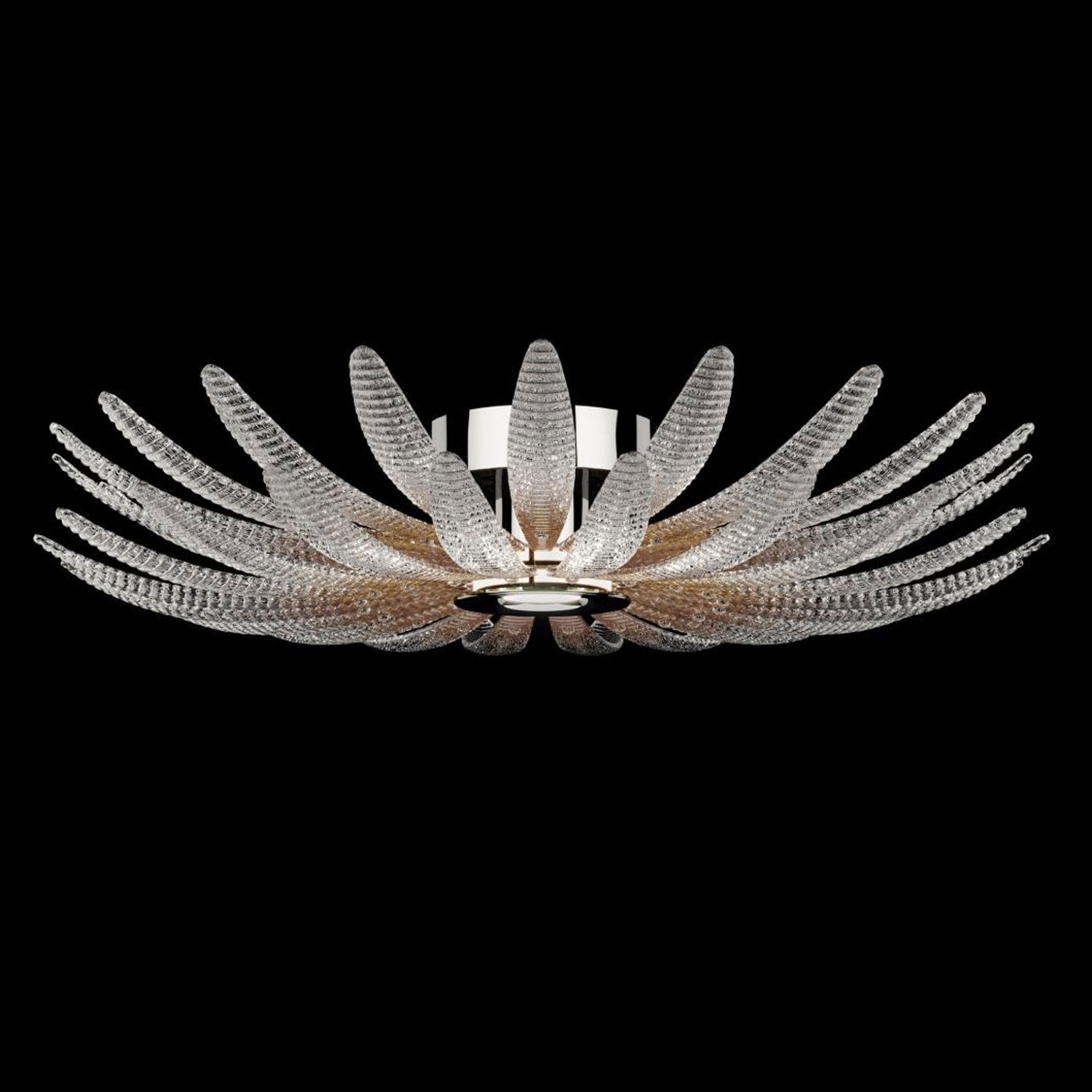 Aurelia Glass Petal Ceiling Light-Neutral Decor