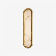 Aurelia Arch Alabaster Wall Light-Neutral Decor