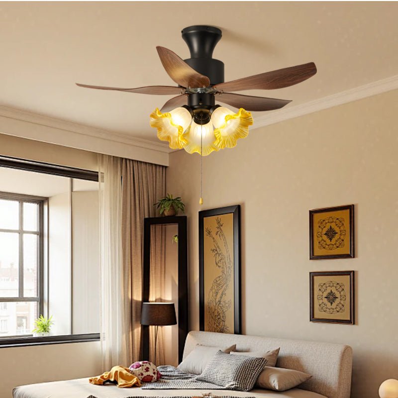 Aurelia Blossom Ceiling Fan Light-Neutral Decor