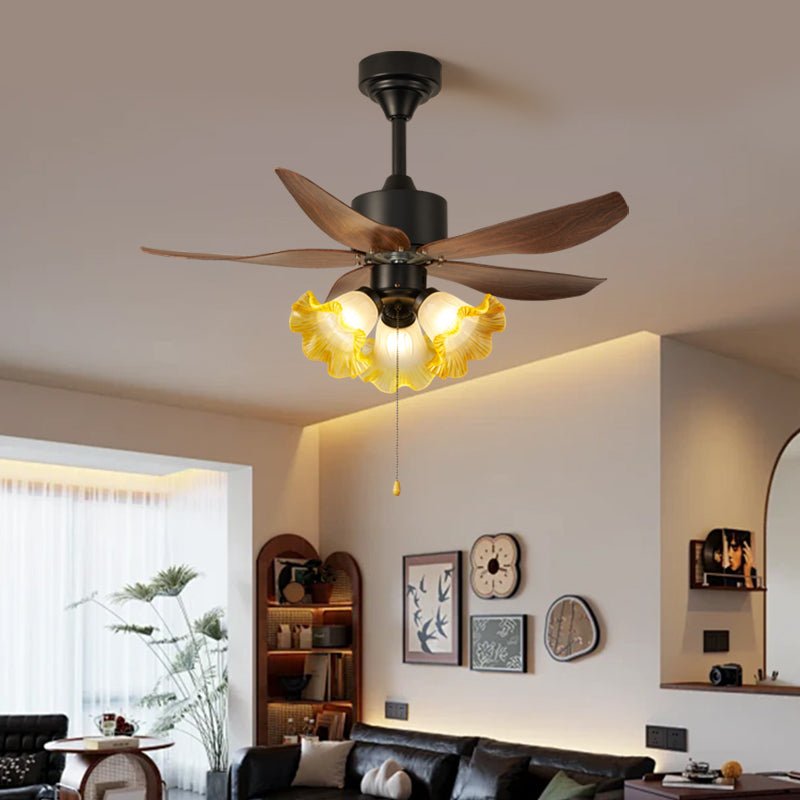 Aurelia Blossom Ceiling Fan Light-Neutral Decor