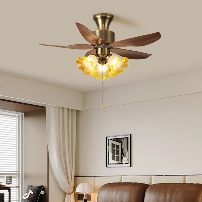 Aurelia Blossom Ceiling Fan Light-Neutral Decor