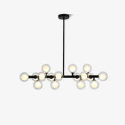 Lustra Chandelier Glass and Minimalist-Neutral Decor