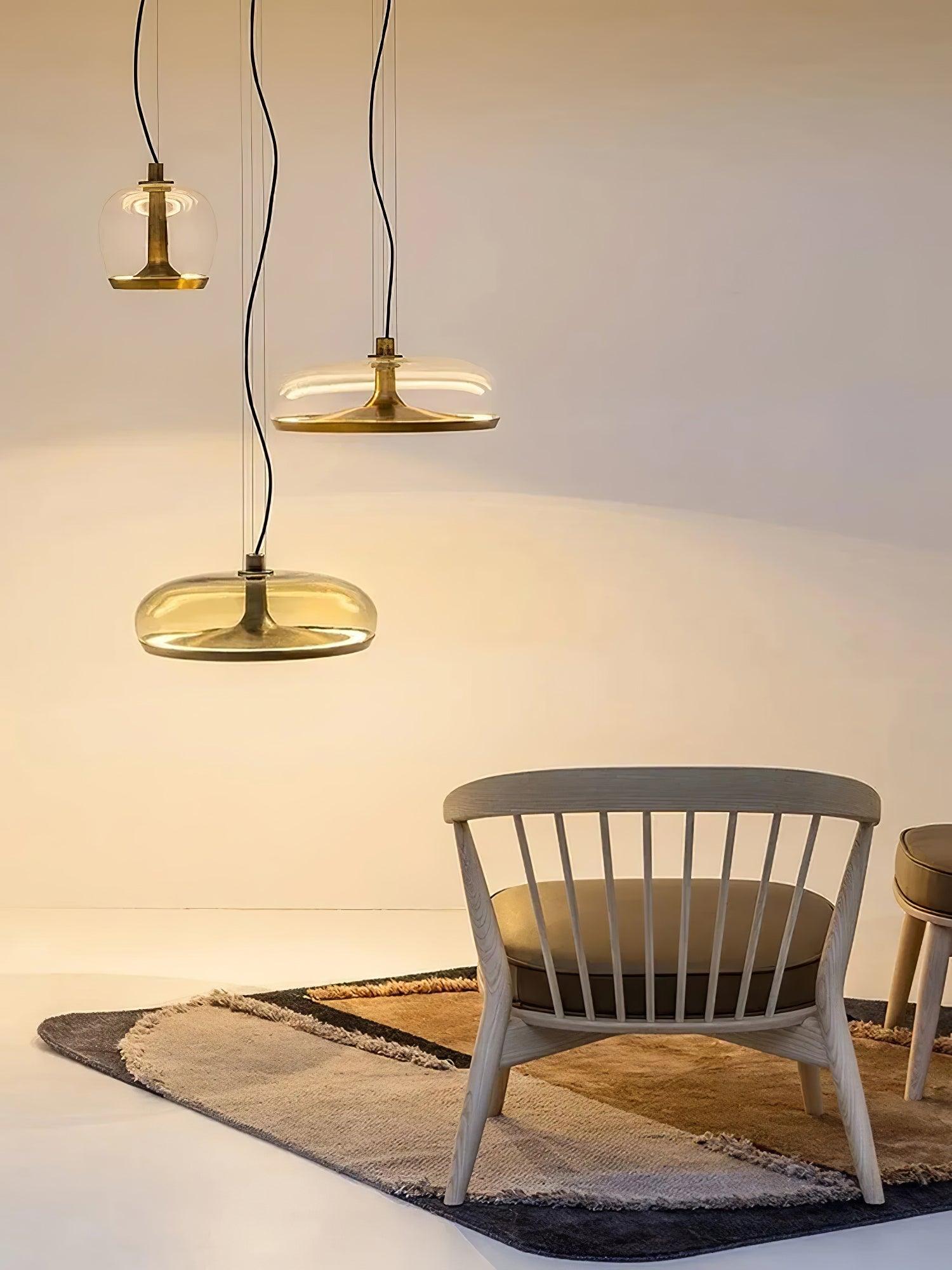 Cotalor Nordic Art LED Glass Pendant Lamp-Neutral Decor