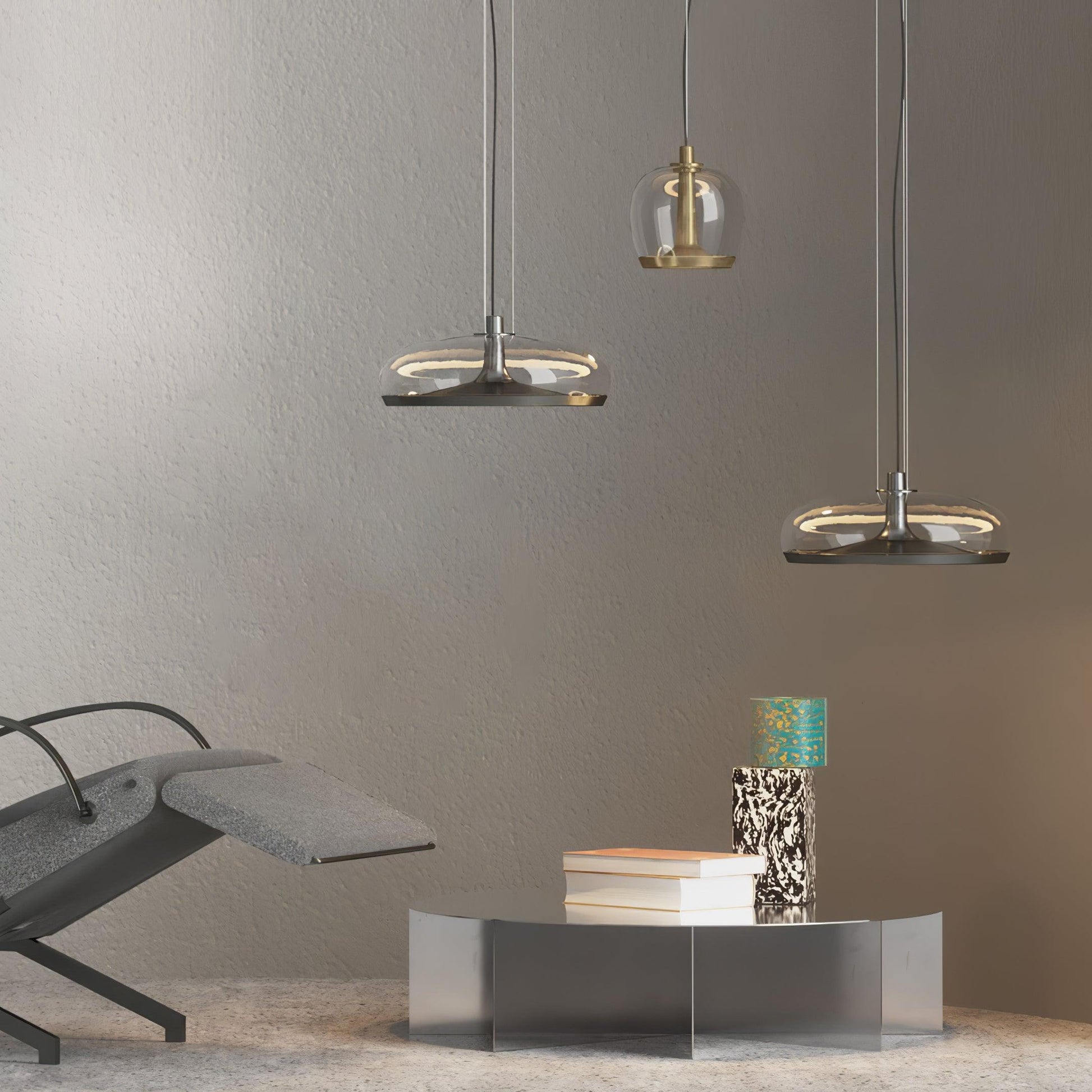 Cotalor Nordic Art LED Glass Pendant Lamp-Neutral Decor