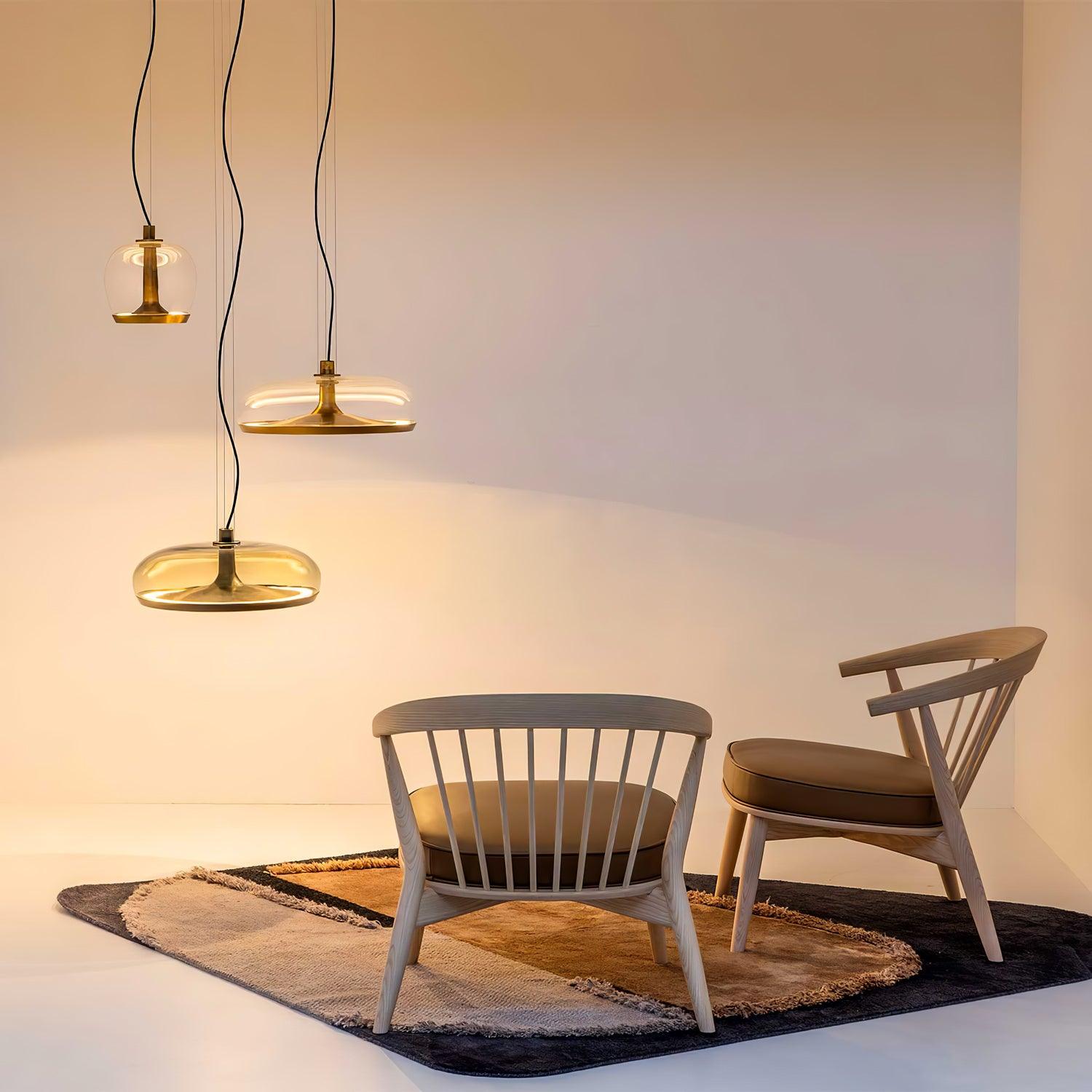 Cotalor Nordic Art LED Glass Pendant Lamp-Neutral Decor