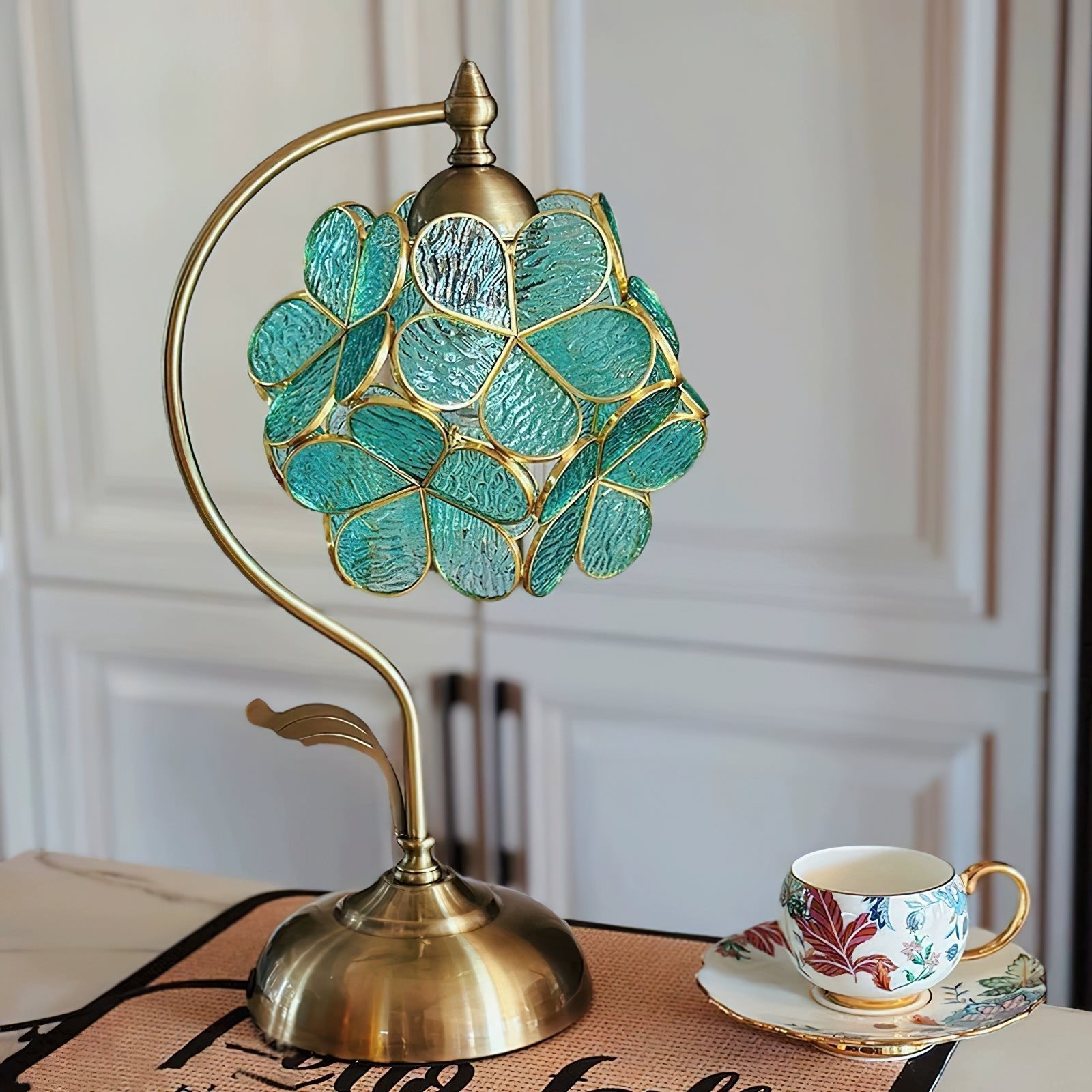 Evenq Table Lamp Aurelia Leaf-Neutral Decor