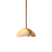 Eronex Modern Minimalist Elegance Brass Glass Pendant Lamp-Neutral Decor