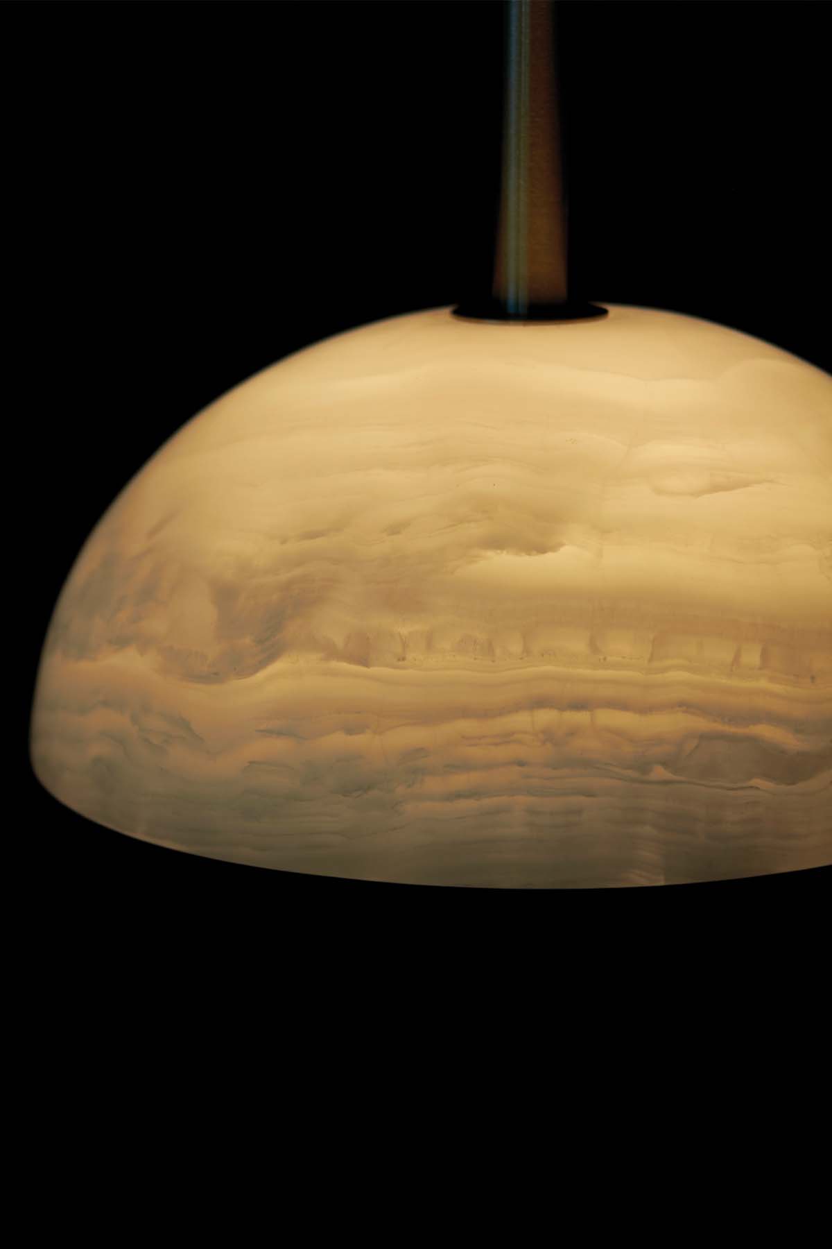 Eronex Modern Minimalist Elegance Brass Glass Pendant Lamp-Neutral Decor