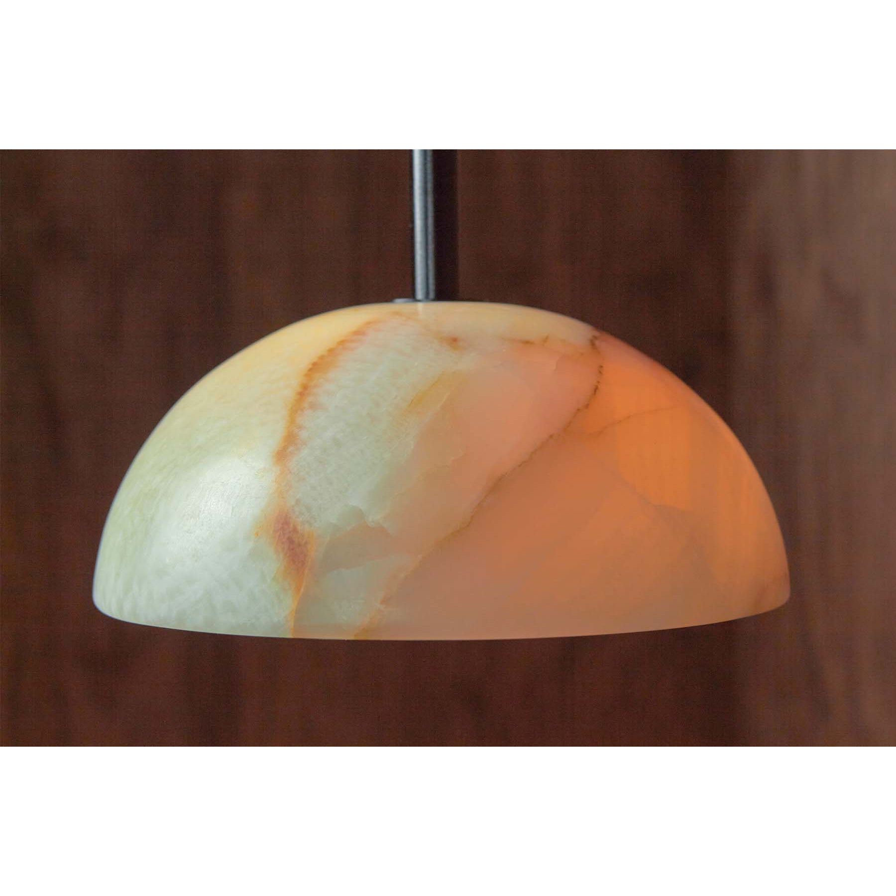 Aurelia Modern Minimalist Elegance Brass Metal Glass Pendant Lamp
