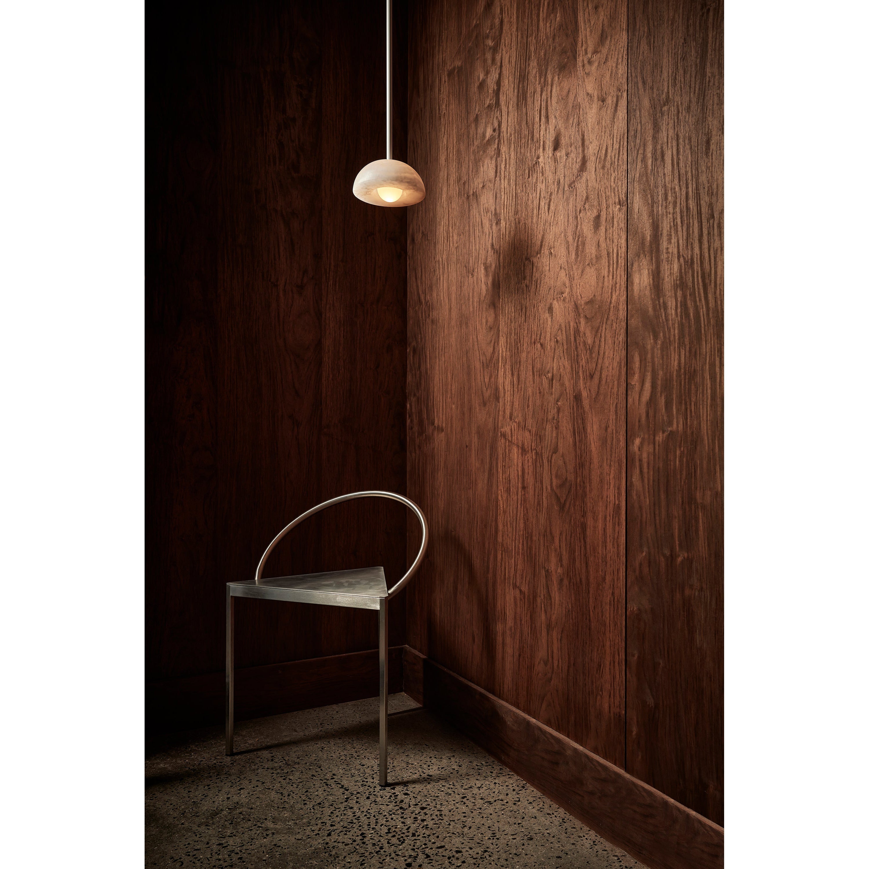 Eronex Modern Minimalist Elegance Brass Glass Pendant Lamp-Neutral Decor