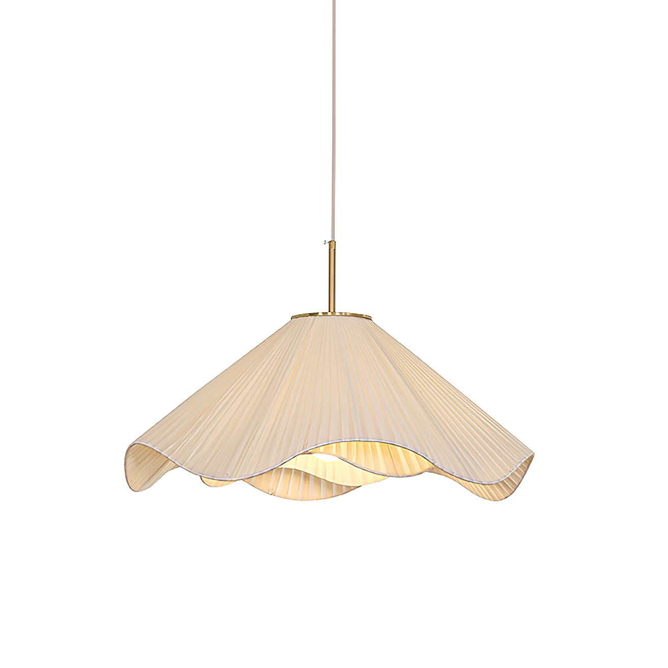 Drift Minimalist Fabric Pendant Light-Neutral Decor