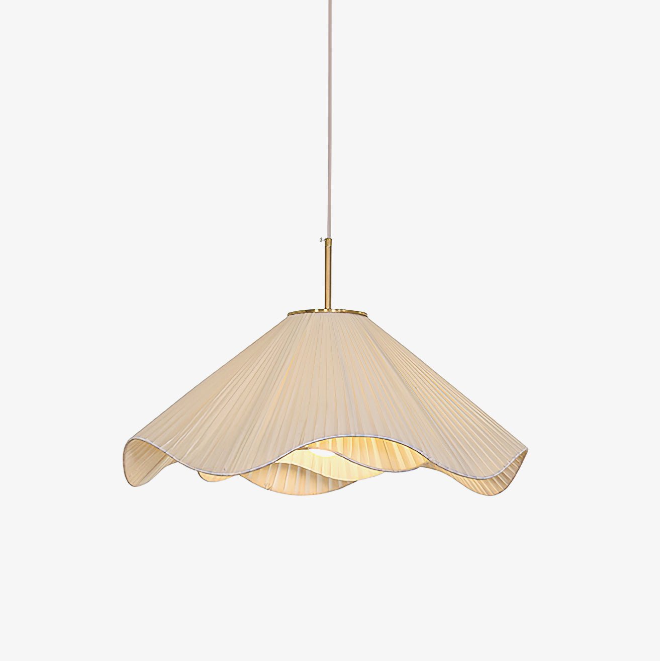 Drift Minimalist Fabric Pendant Light-Neutral Decor