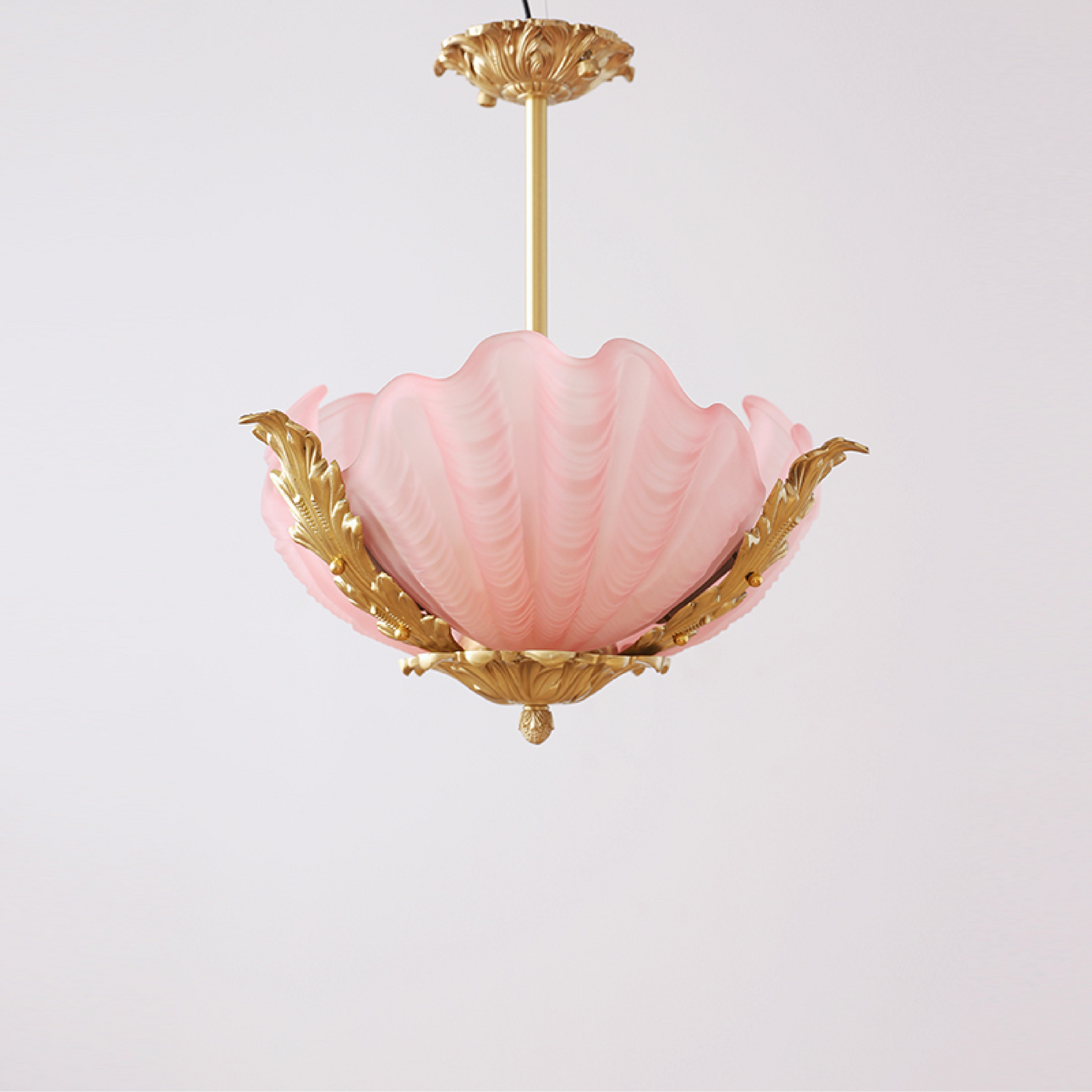 Aurelia Shell Chandelier-Neutral Decor