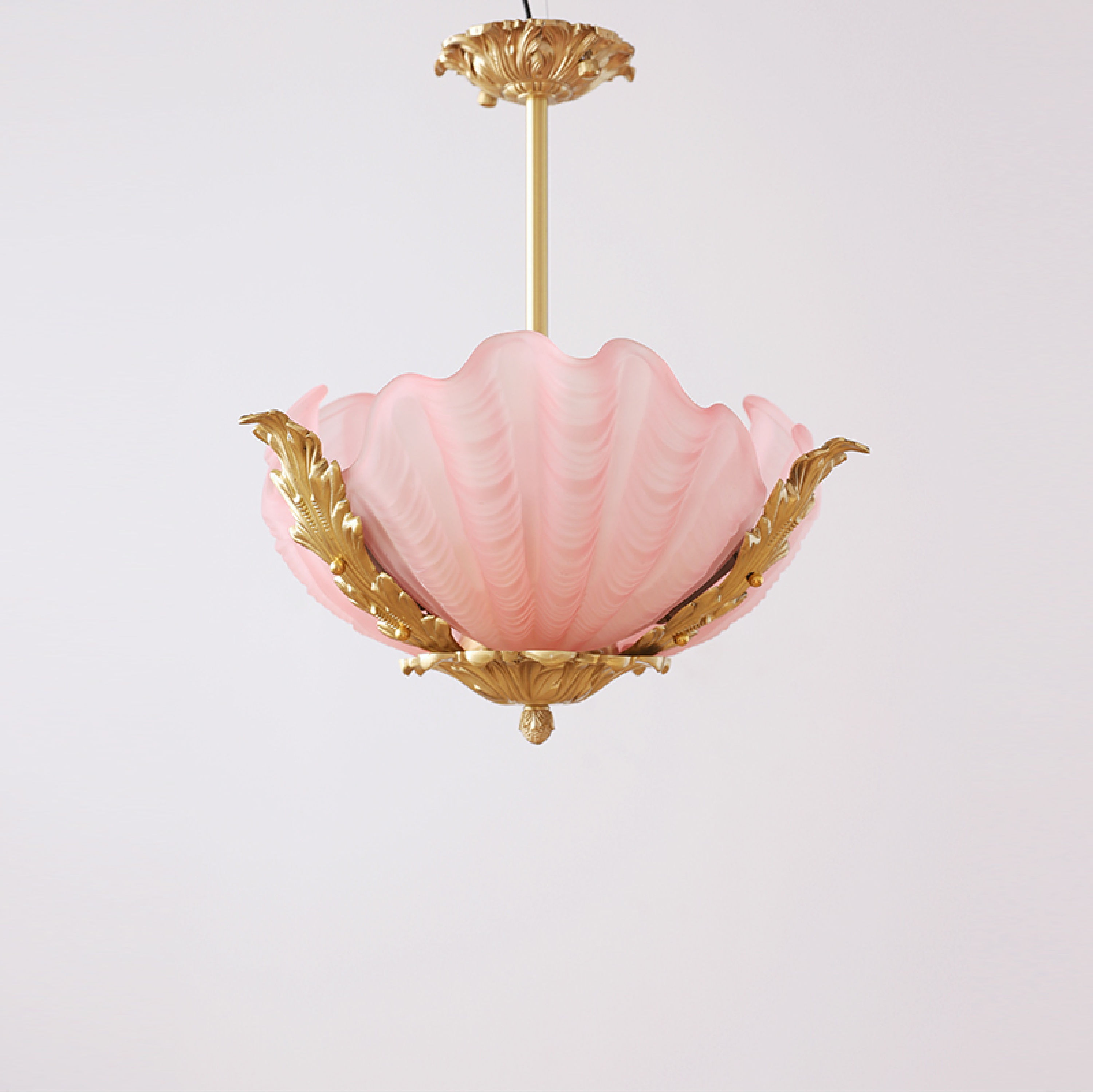 Aurelia Shell Chandelier-Neutral Decor