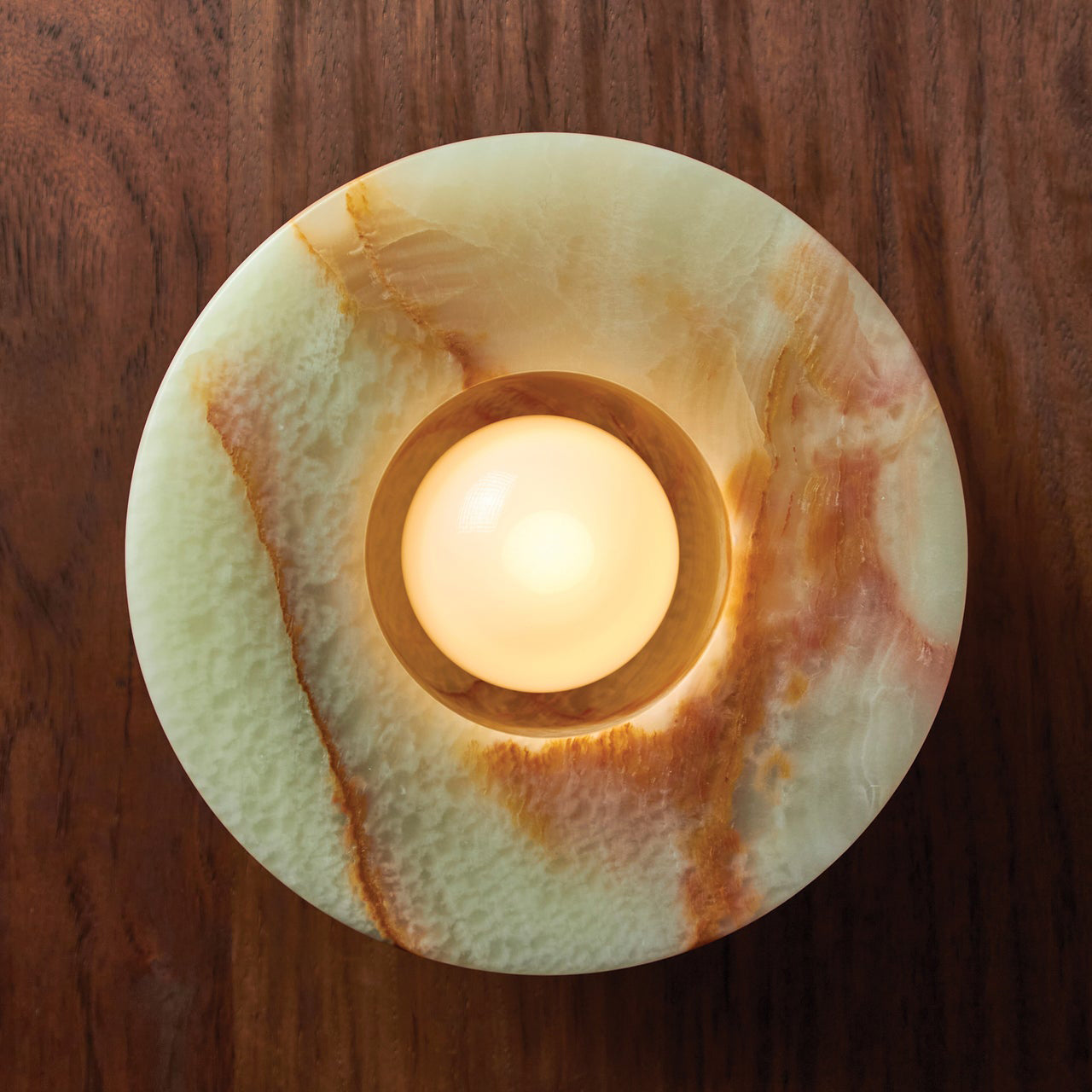 Ildvuvyo  Modern Minimalist Jade Sconce Wall Lamp
