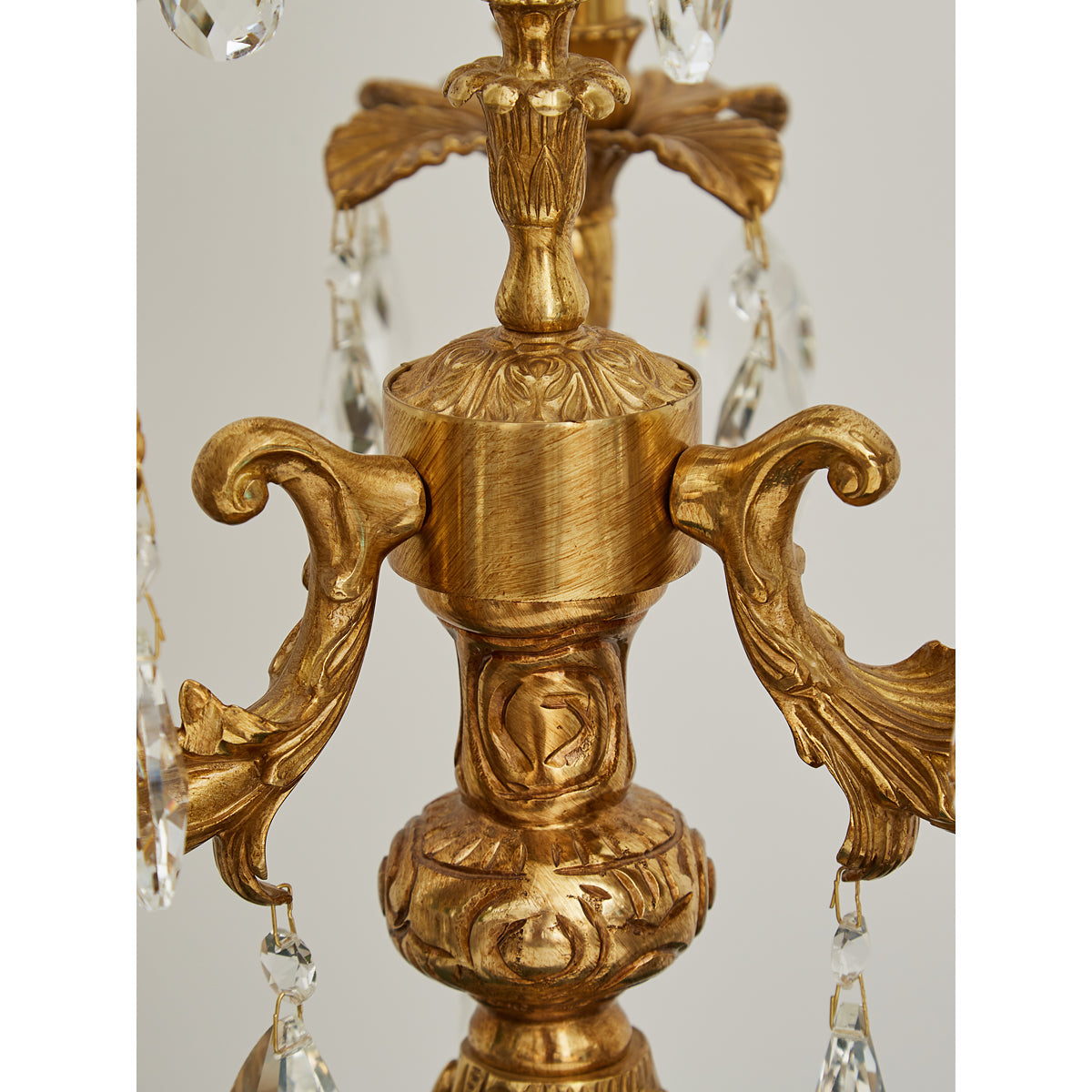 Full view of the Aurelia Table Lamp with its plug cord.