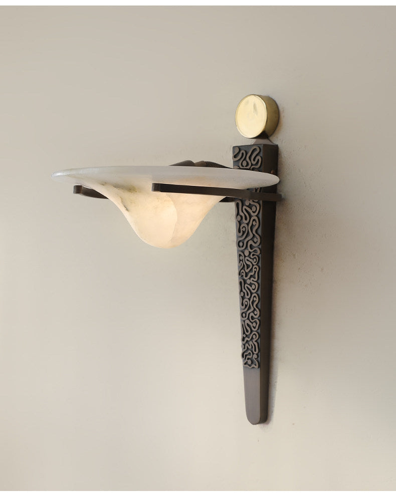 Wyspa Crest Wall Sconce-Neutral Decor