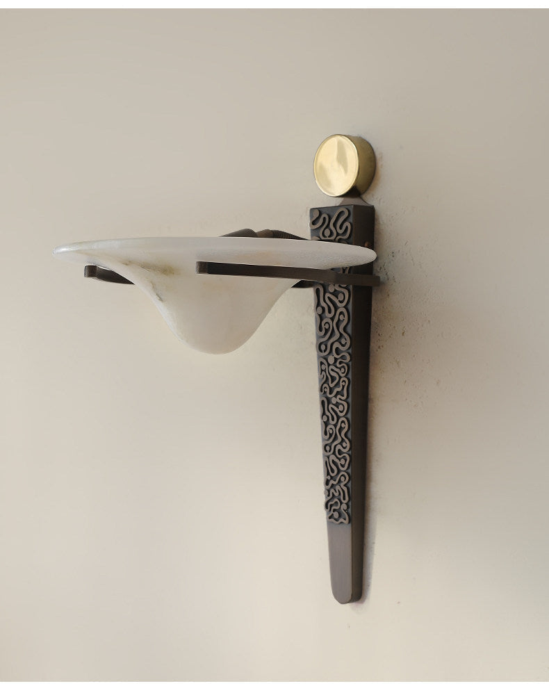 Wyspa Crest Wall Sconce-Neutral Decor
