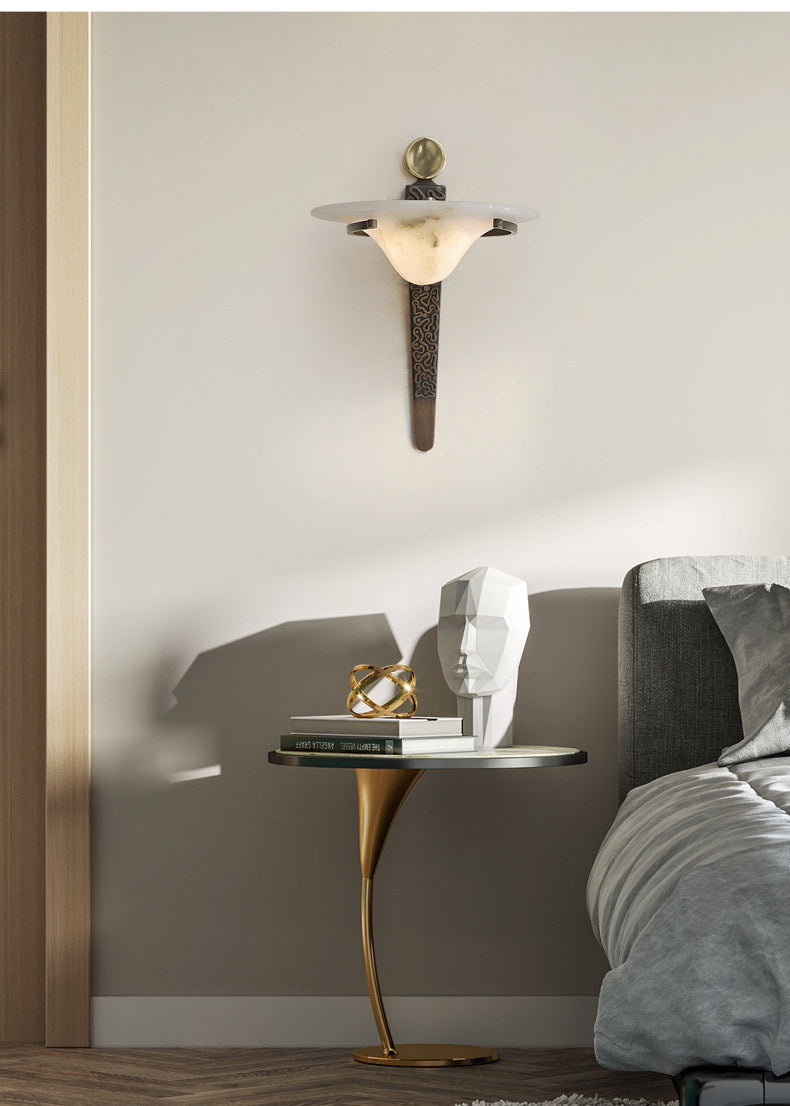 Wyspa Crest Wall Sconce-Neutral Decor