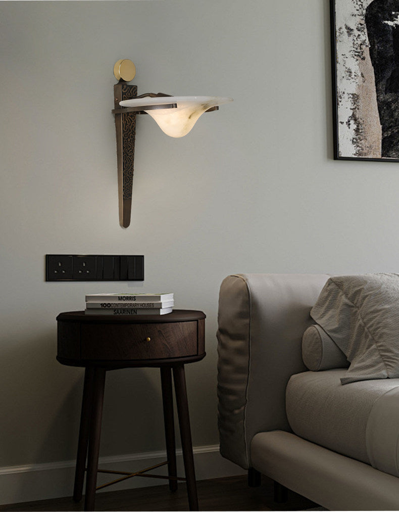 Wyspa Crest Wall Sconce-Neutral Decor
