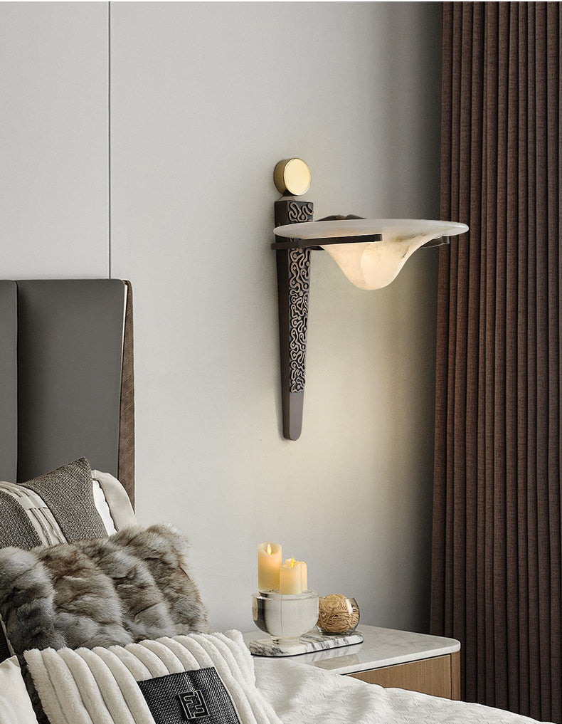 Wyspa Crest Wall Sconce-Neutral Decor