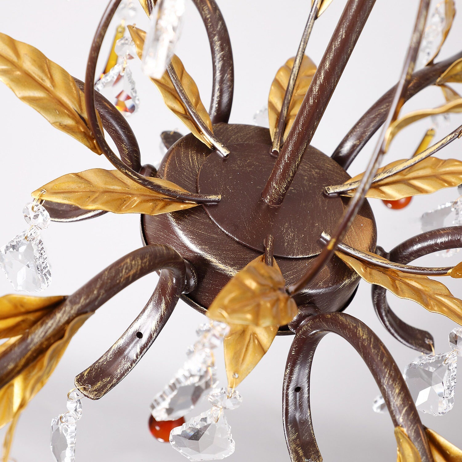 The Aureline Chandelier serving as a stunning centerpiece in a modern room.