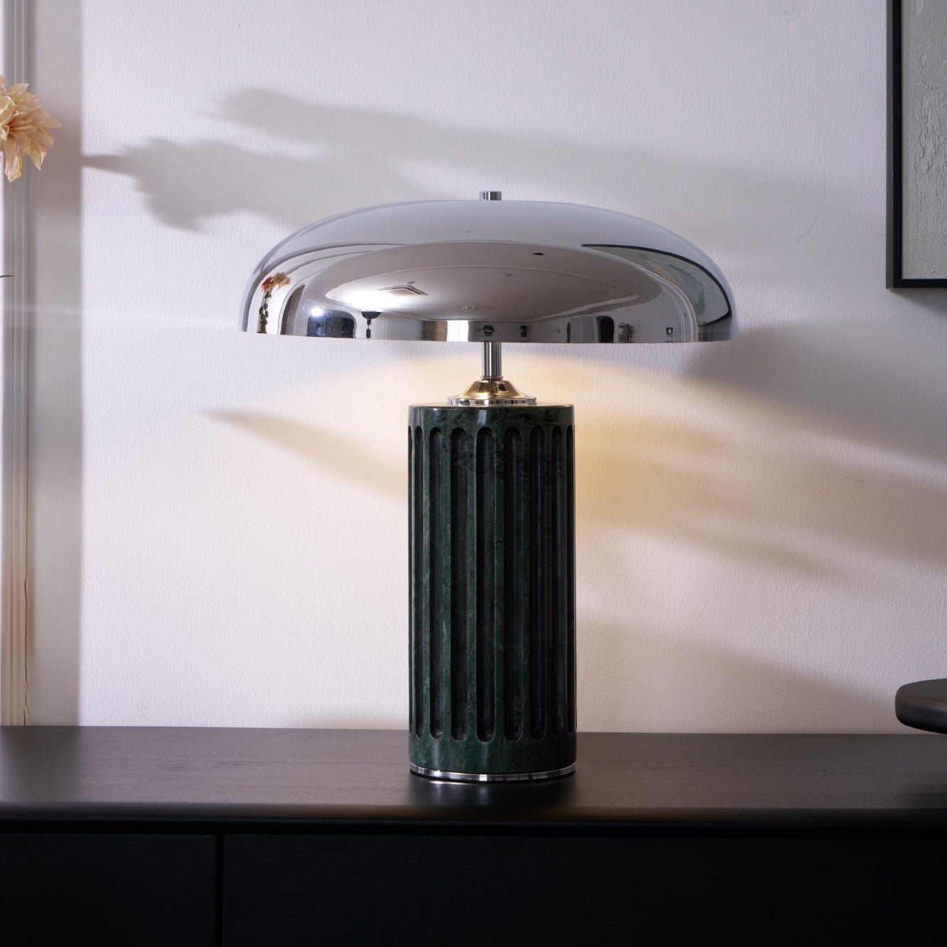 Zenith Modern Marble Table Lamp-Neutral Decor