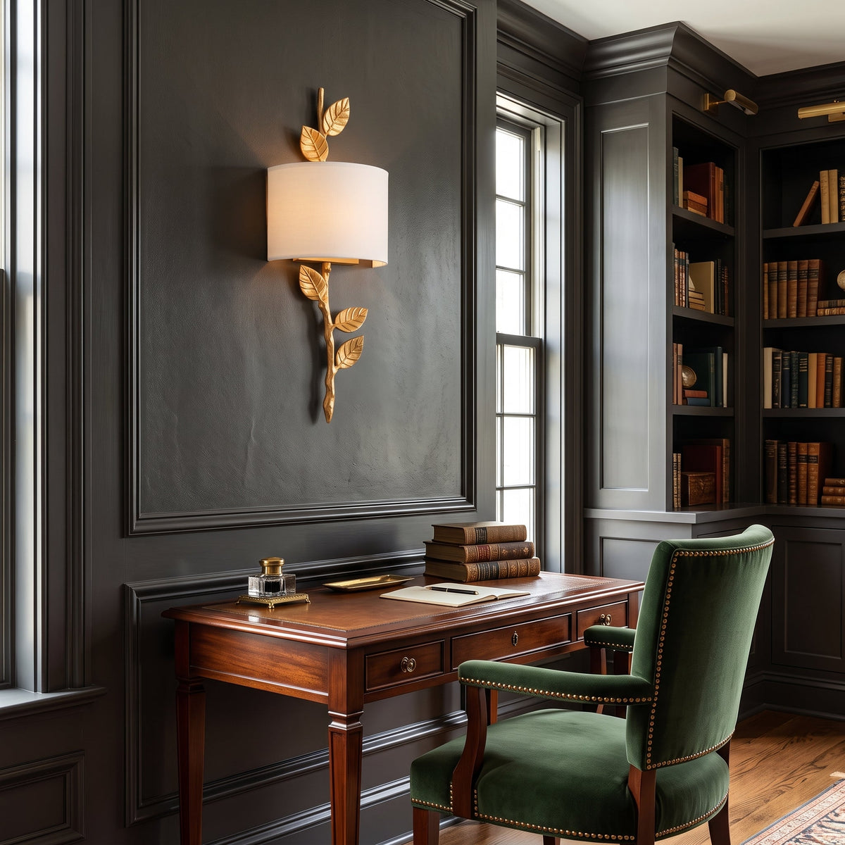Farringmere Leaf Wall Sconce
