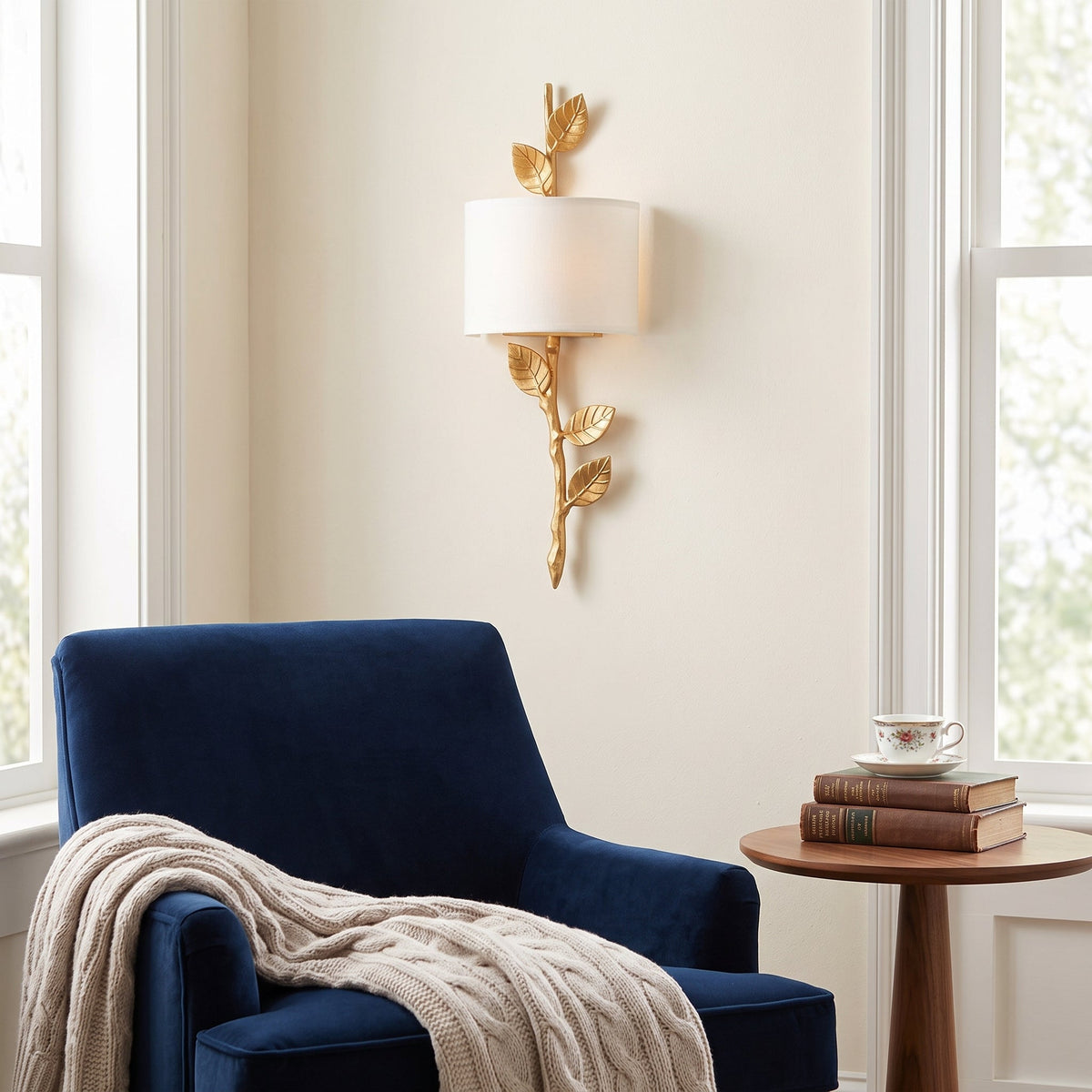 Farringmere Leaf Wall Sconce