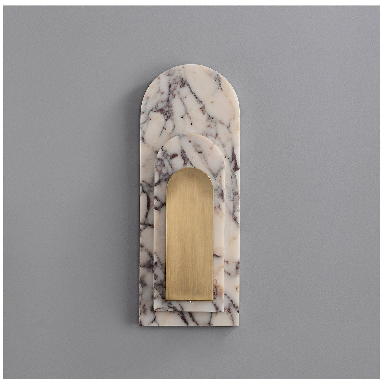 Aurevian Marble Wall Sconce-Neutral Decor