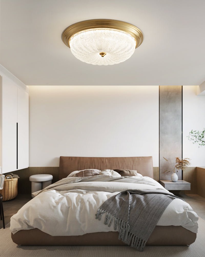 Mydorila Modern Minimalist Glass Ceiling Lamp-Neutral Decor