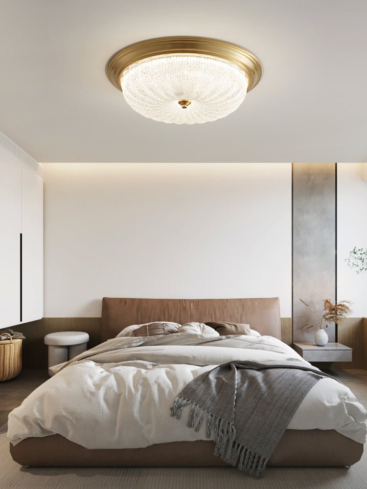 Mydorila Modern Minimalist Glass Ceiling Lamp-Neutral Decor