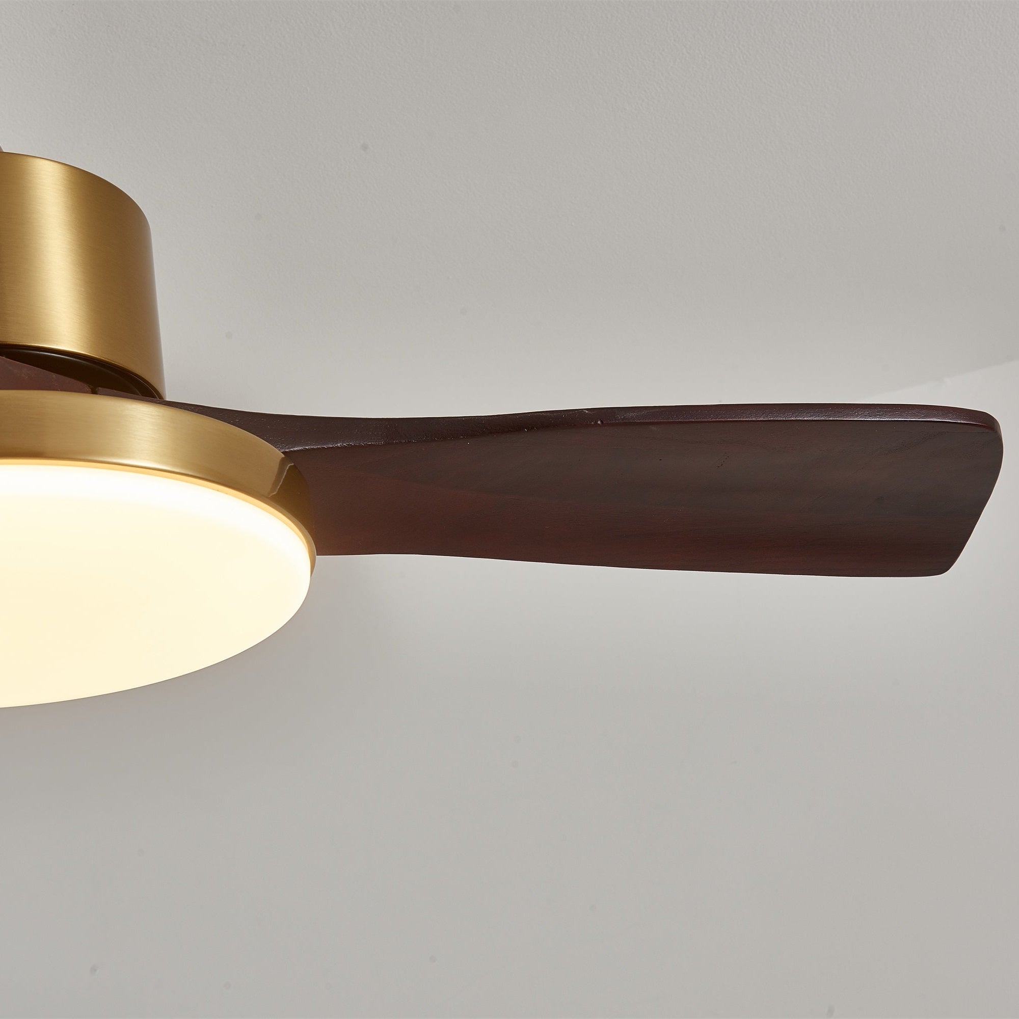 Xen Modern Wood Ceiling Fan Light-Neutral Decor
