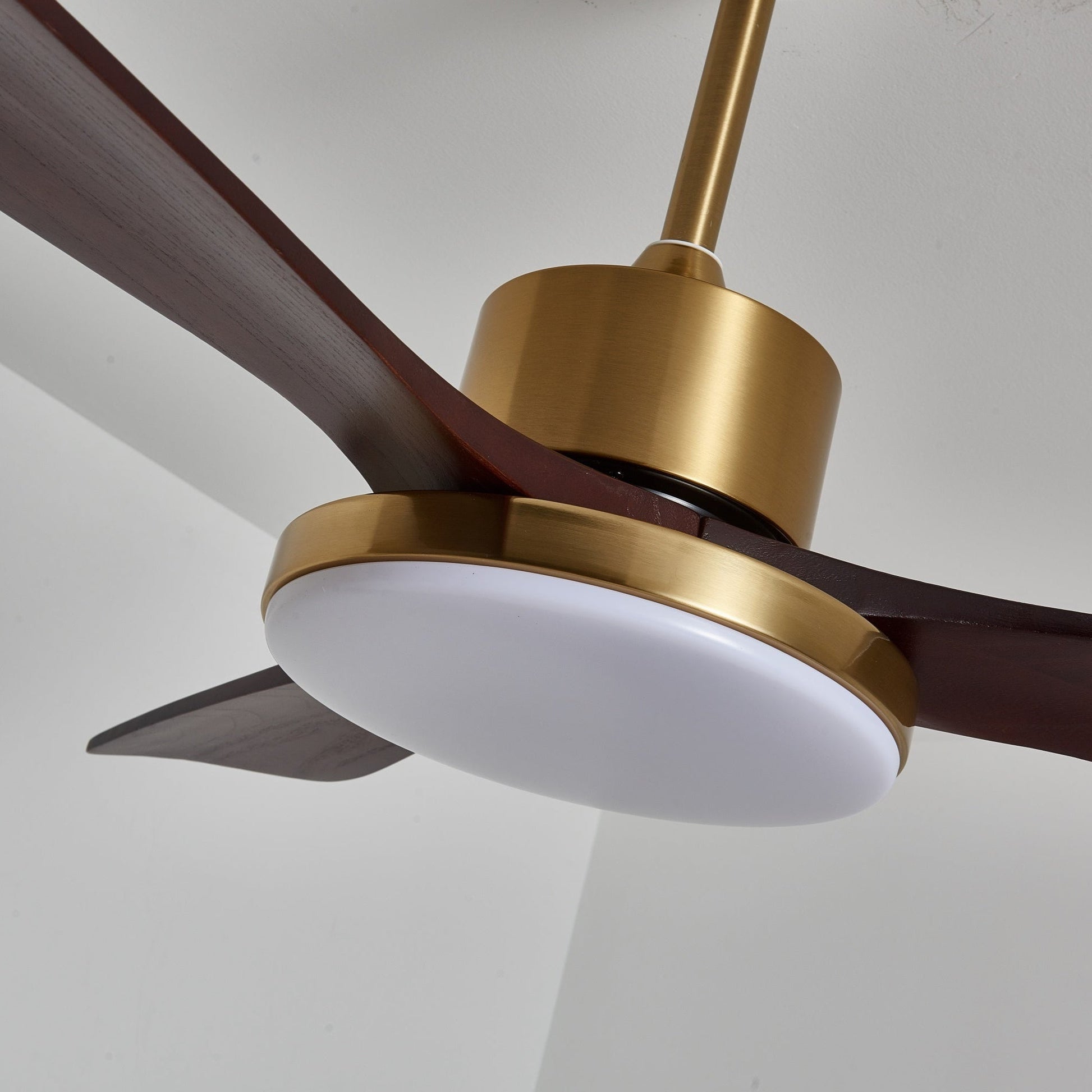 Xen Modern Wood Ceiling Fan Light-Neutral Decor