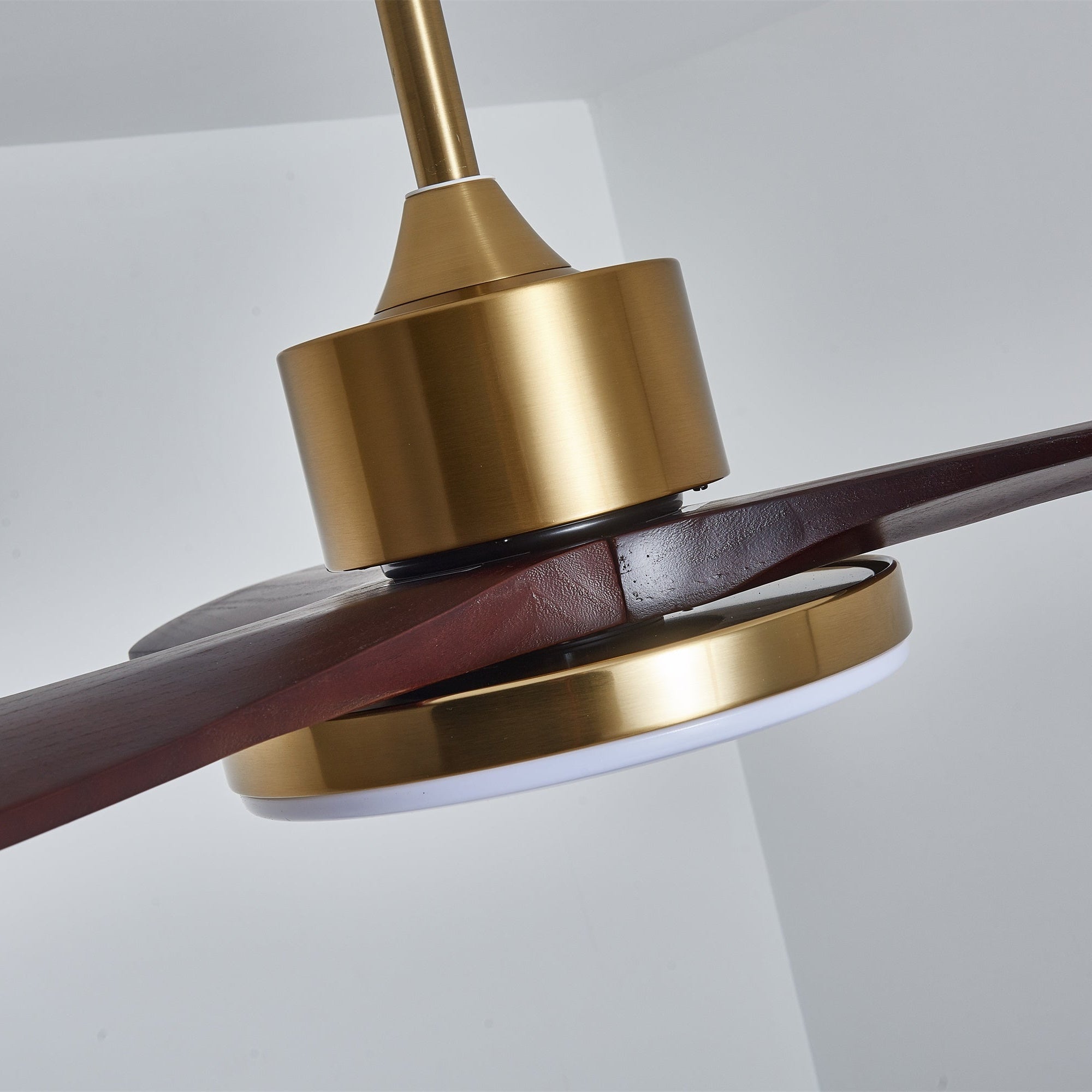 Xen Modern Wood Ceiling Fan Light-Neutral Decor